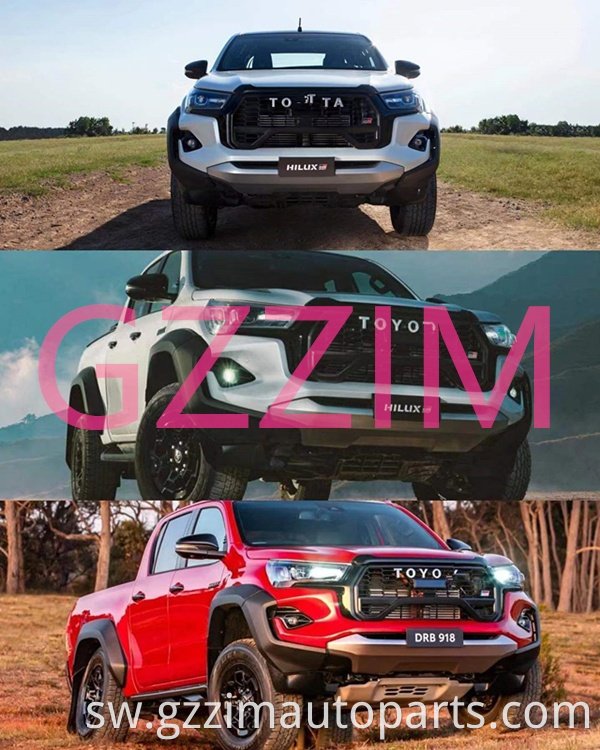 Kitengo cha mwili cha michezo cha juu cha Hilux Revo Rocco 2023+